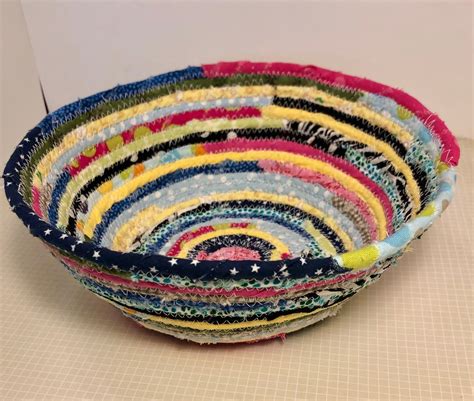 Artful Musings Coiled Fabric Bowl