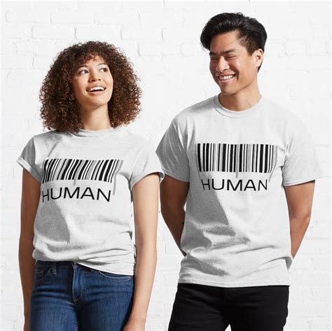 Human Barcode T Shirt By Calgacus Redbubble