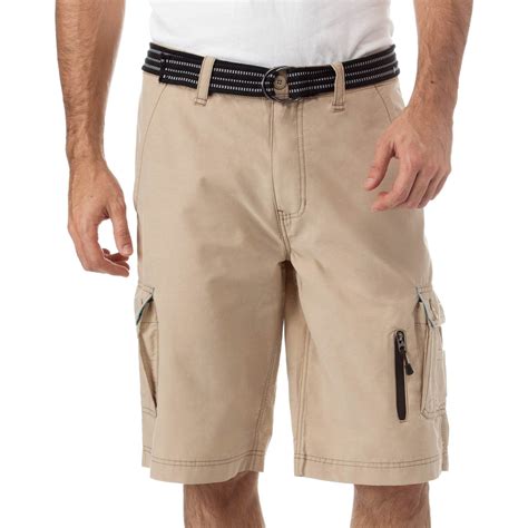 Wearfirst Belted Cotton Nylon Cargo Shorts Shorts Fathers Day Shop