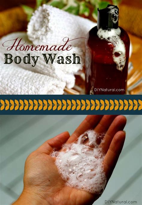 Homemade Body Wash A Natural Diy Body Wash Recipe Recipe Homemade
