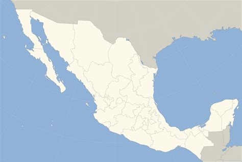 Mapa De M Xico Con Nombres Elmapamundi Top