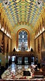 The lobby of The Guardian Building in Detroit, Michigan around the ...