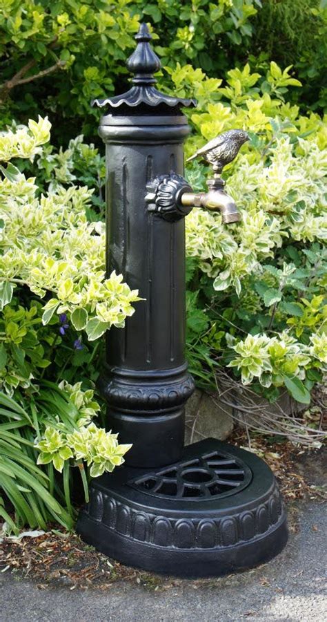 Best hose extenders thrifter 2021. "Pemberley" Garden Faucet or Tap stand | Garden fountains ...