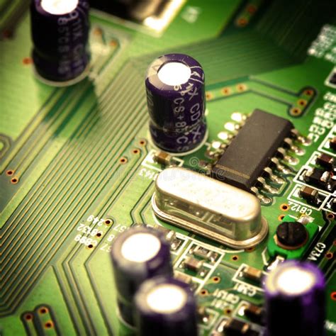 Electronic Circuit Close Up Stock Image Image Of Digital Computer