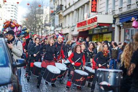 February 7 2016 Paris Traditional February Carnival In Paris