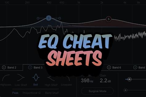 Why You Should Not Use An Eq Cheat Sheet When Mixing Beat Production