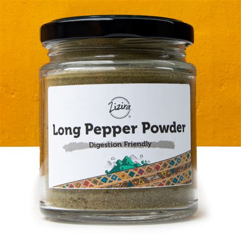 Digestion Friendly Indian Long Pepper Powder Zizira