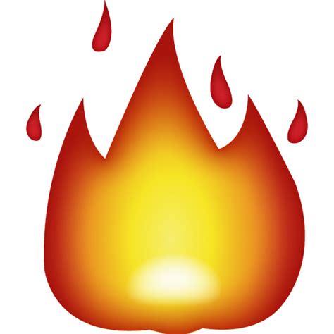 Download Fire Emoji Icon | Emoji Island png image