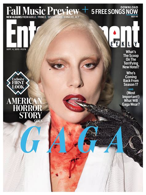 Lady Gaga Covers Entertainment Weekly As Her Character From American Horror Story