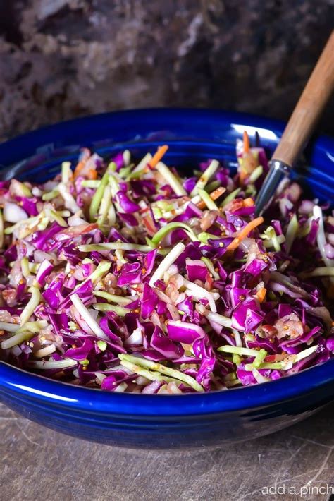 Asian Slaw Recipe This Asian Slaw Recipe Is Quick Easy And So Full Of