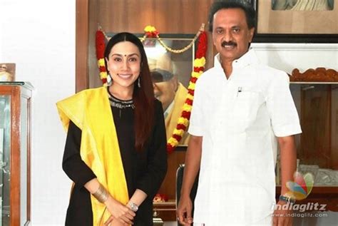 Sathyarajs Daughter Divya Joins Dmk Tamil News