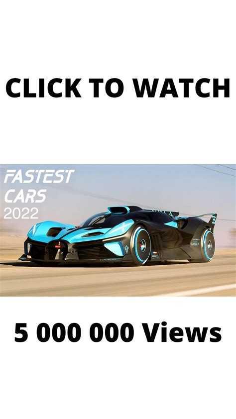 Fastest Cars Of 2022 In 2022 Fast Cars Top 10 Fastest Cars Car In