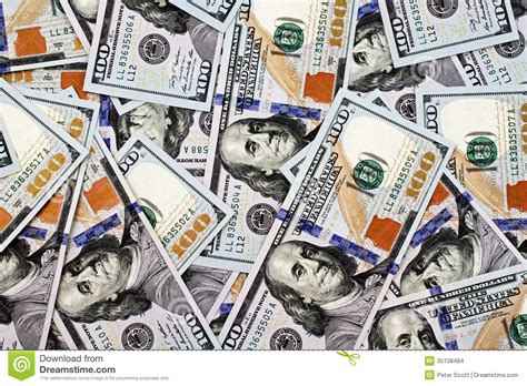 2013 Us Hundred Dollar Bills Stock Images Image 35108484
