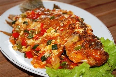 Resep Dan Cara Membuat Masakan Ikan Nila Goreng Bumbu Saussaos Padang