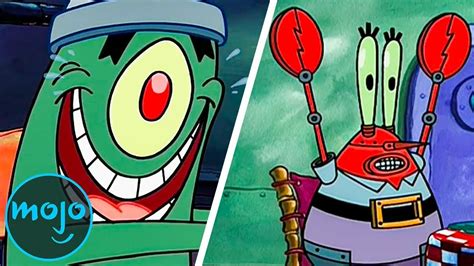 Top 10 Evil Plans By Plankton From Spongebob Squarepants Cda