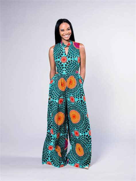 Latest Ankara Jumpsuits African Fabric Dress African Print Dresses