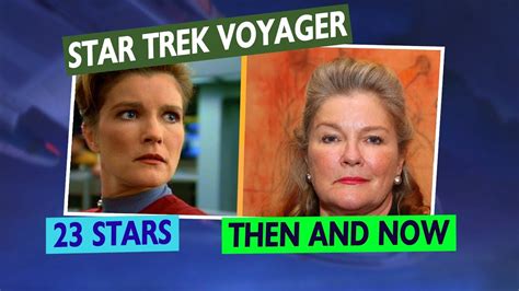 Star Trek Voyager Cast Then And Now Youtube