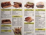 Al's Beef Menu Chicago (Scanned Menu With Prices)