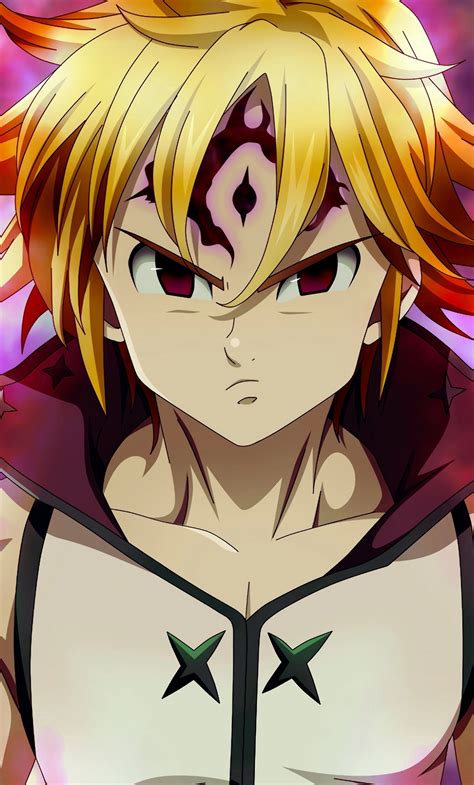 Download Wallpaper 1280x2120 Angry Anime Boy Meliodas Iphone 6 Plus