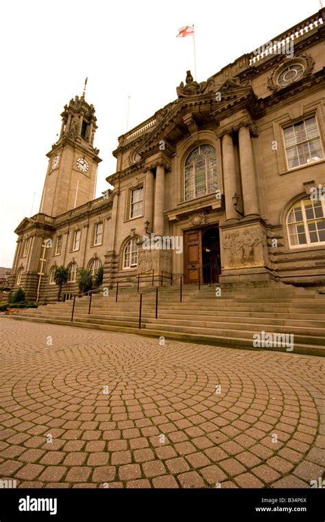 South Shields Town Hall In South Tyneside North East England Stock