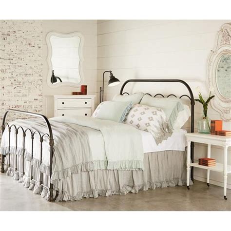 Home bedroom 8 stunning magnolia homes bedroom design ideas for comfortable sleep. Primitive King Metal Bed in Blackened Bronze | Nebraska ...
