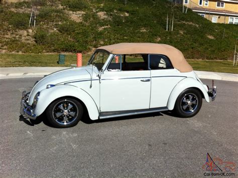 1964 Convertible Volkswagen Classic Beetle Custom Cabriolet Lowered Vw Bug Vert