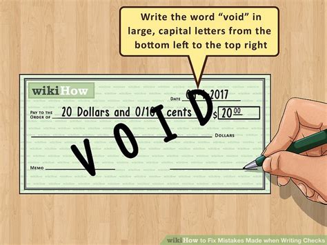 The bank examines these two areas when someone cashes a check. How to Fix Mistakes Made when Writing Checks: 10 Steps