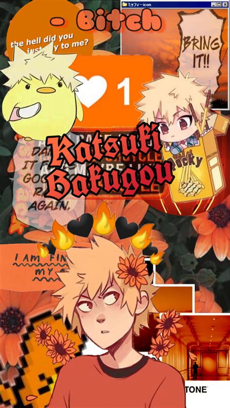 Aesthetic Bakugou Academia Bakugo Bnha Hero Katsuki Mha My HD