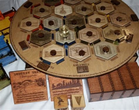 Old West Settlers Of Catan Board Game Complete Etsy Catan Board