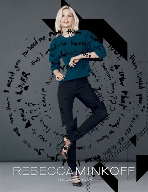 Aline Weber Gets Playful For Rebecca Minkoff Fall Campaign