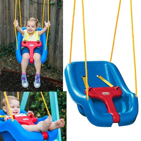 Can seat anywhere between one to four people at a time and are a great way to bring a sense of quirkiness to your home decor. Swing Seat Hanging Chair Outdoor Baby Toddler Kids