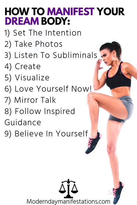 9 hot tips to manifest your dream body modern day manifestations dream body slim waist