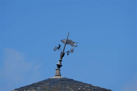 Weathervane Twisted By The Wind Free Stock Photo Public Domain Pictures