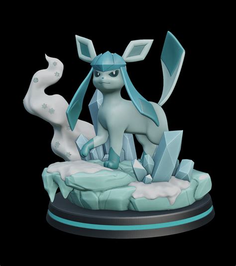 glaceon pokemon 3d models download creality cloud