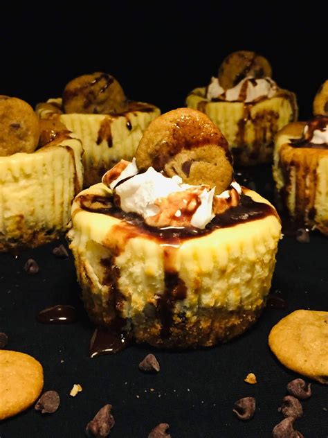 Chocolate Chip Cookie Dough Cheesecake Cups Chocolate Chip Cookie