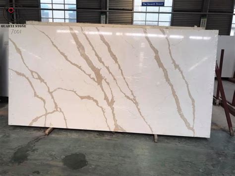 Calacatta Gold Vein Quartz Stone Countertops China Quartz Stone And