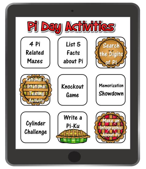 Today we celebrate the number pi (π), a mathematical constant which we. 9 Easy Activities to Celebrate Pi Day - Idea Galaxy