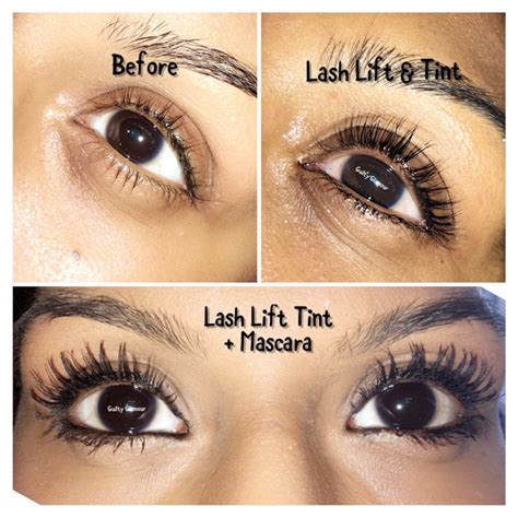 lash lift and tint it s about a 50 minute process where i take your own lashes and lift them