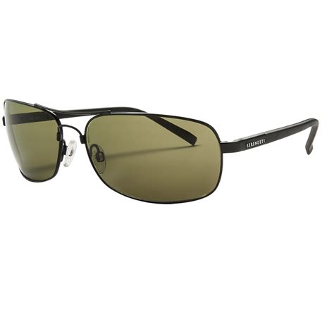 Serengeti Rimini Sunglasses Polarized Photochromic Polar Phd Lenses In Satinmatte Black Phd