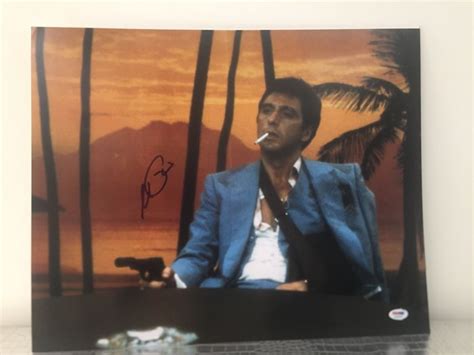 Al Pacino Signed Scarface Photo Catawiki