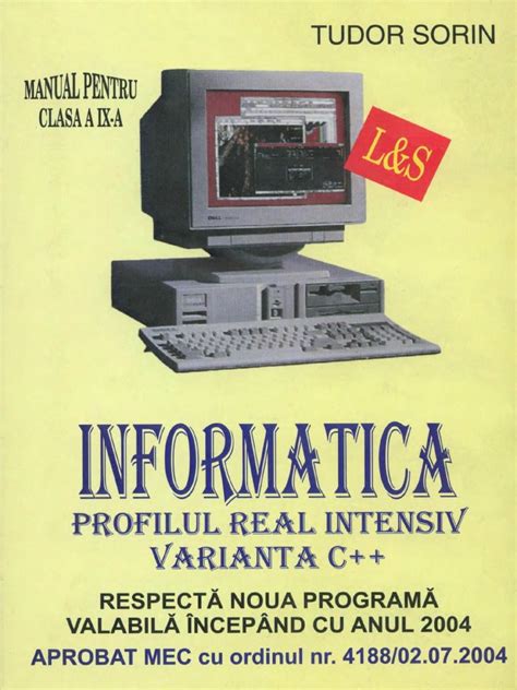 Manual Informatica Clasa A 9 A Pdf Pdf
