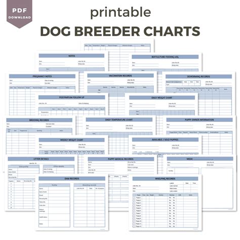 Breeder Charts And Whelping Records Vetcarenews