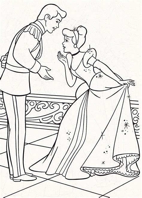 Right now, i advise prince and princess dancing coloring page for you, this content is similar with princess ballerina coloring pages. Walt Disney Coloring Pages - Prince Charming & Princess ...