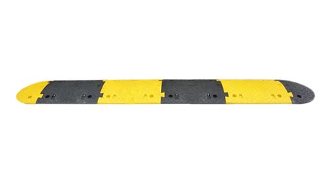 Rs Pro High Visibility Rubber Speed Bump 430mm X 25 M X 50 Mm 30kmh