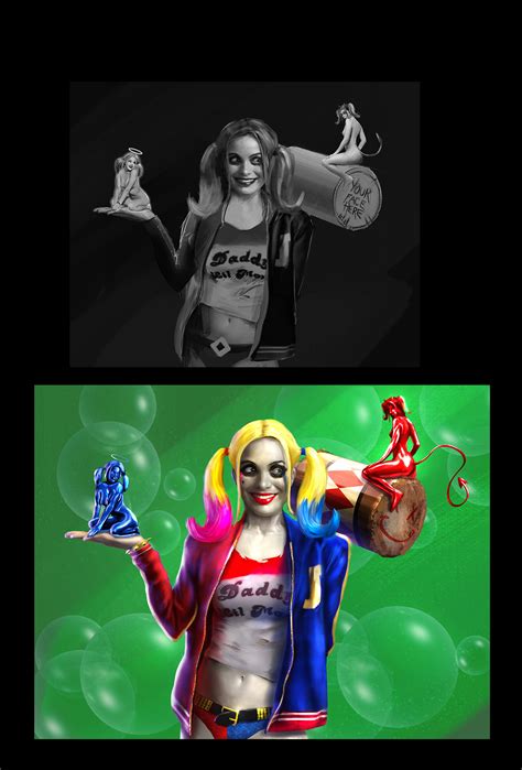 suicide squad concept art ~ harley quinn suicide squad foto 40198304 fanpop