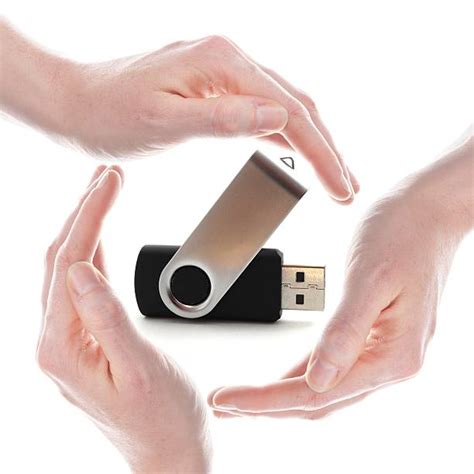 Usb Cable Stick Usb Flash Drive Human Hand Stock Photos Pictures