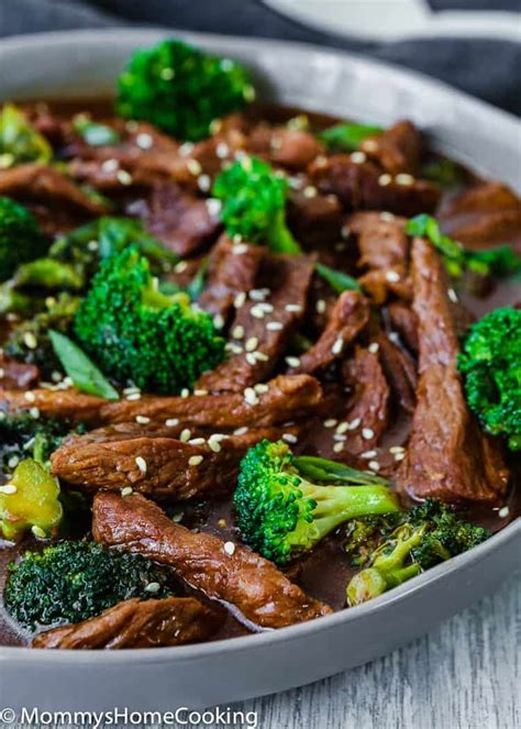 Drain beef and mushrooms well, reserving marinade. Easy Instant Pot Beef and Broccoli Video - Mommy's Home ...