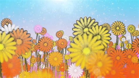 Spring Flower Garden Animation Youtube