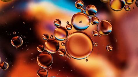 Download Wallpaper 1920x1080 Bubbles Transparent Liquid Macro Full