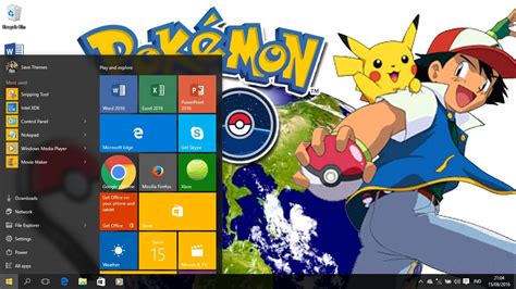 Pokemon Go Theme For Windows 8 And 10 Windows 10 Themes